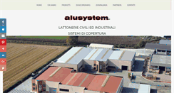 Desktop Screenshot of alusystemsrl.com